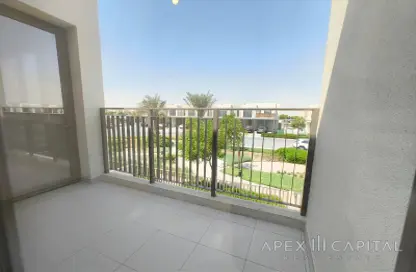 Villa - 3 Bedrooms - 4 Bathrooms for rent in Greenviews 2 - EMAAR South - Dubai South (Dubai World Central) - Dubai