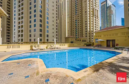 Apartment - 2 Bedrooms - 3 Bathrooms for rent in Rimal 3 - Rimal - Jumeirah Beach Residence - Dubai