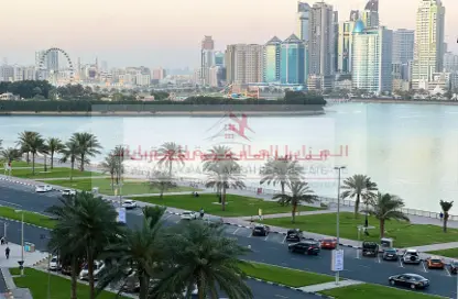 Apartment - 3 Bedrooms - 4 Bathrooms for rent in Lake Tower - Al Majaz 1 - Al Majaz - Sharjah