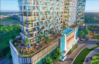 Outdoor Building image for: Apartment - 1 Bedroom - 2 Bathrooms for sale in Sportz by Danube - Dubai Sports City - Dubai, Image 1