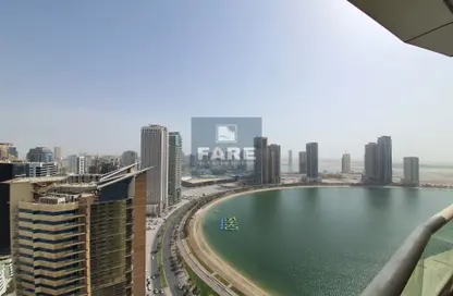Outdoor Building image for: Apartment - 2 Bedrooms - 4 Bathrooms for sale in Asas Tower - Al Khan Lagoon - Al Khan - Sharjah, Image 1