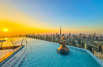 Hotel  and  Hotel Apartment - 1 Bedroom - 1 Bathroom for rent in SLS Dubai Hotel  and  Residences - Business Bay - Dubai