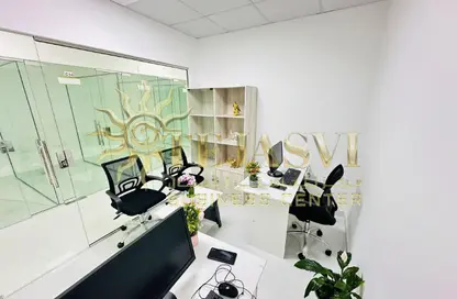 Office Space - Studio - 1 Bathroom for rent in Horizone Building - Port Saeed - Deira - Dubai