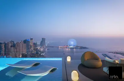 Apartment - 2 Bedrooms - 3 Bathrooms for sale in W Residences Dubai Harbour - Dubai Harbour - Dubai