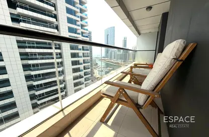 Apartment - 1 Bedroom - 1 Bathroom for sale in Escan Tower - Dubai Marina - Dubai