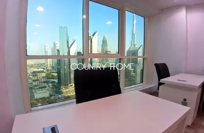 Office Space - Studio - 1 Bathroom for rent in Aspin Tower - Sheikh Zayed Road - Dubai