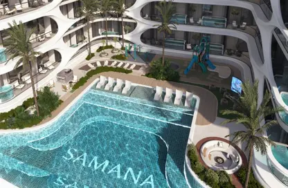 Apartment - Studio - 1 Bathroom for sale in Samana Boulevard Heights - Dubai Land - Dubai