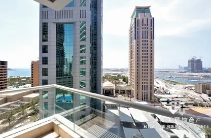 Apartment - 1 Bedroom - 2 Bathrooms for rent in Botanica Tower - Dubai Marina - Dubai