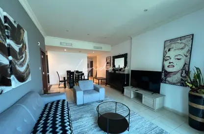 Apartment - 1 Bedroom - 2 Bathrooms for rent in Marina Heights - Dubai Marina - Dubai