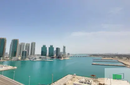 شقة - 3 غرف نوم - 5 حمامات للايجار في برج الواجهة البحرية B - أبراج سكنية على الواجهة البحرية - منطقة النادي السياحي - أبوظبي