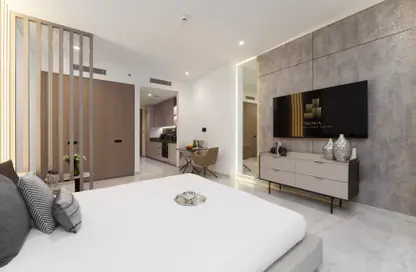 Apartment - Studio - 1 Bathroom for rent in Peninsula Five - Peninsula - Business Bay - Dubai