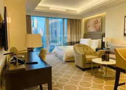 Living Room image for: Studio - 1 bathroom for rent in The Address The BLVD - Downtown Dubai - Dubai, Image 1