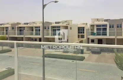 Outdoor Building image for: Villa - 3 Bedrooms - 3 Bathrooms for sale in Aurum Villas - Coursetia - Damac Hills 2 - Dubai, Image 1