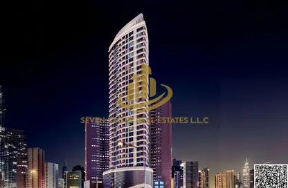 Apartment - 2 Bedrooms - 3 Bathrooms for sale in Tower C1 - Ajman Pearl Towers - Ajman Downtown - Ajman