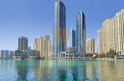 Apartment - 2 Bedrooms - 3 Bathrooms for rent in Bay Central West - Bay Central - Dubai Marina - Dubai