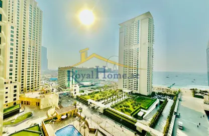 Apartment - 3 Bedrooms - 5 Bathrooms for sale in Al Fattan Marine Tower - Al Fattan Marine Towers - Jumeirah Beach Residence - Dubai