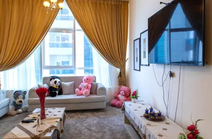 شقة - غرفة نوم - 2 حمامات للايجار في برج النخلة - الخان لاجون - الخان - الشارقة