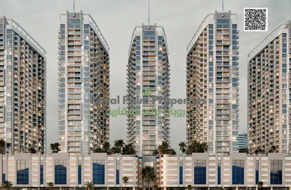Apartment - 1 Bedroom - 2 Bathrooms for sale in Ajman Creek Towers - Al Rashidiya 1 - Al Rashidiya - Ajman