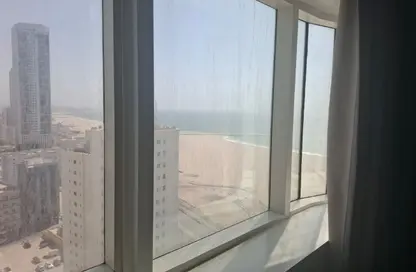 Apartment - Studio - 1 Bathroom for rent in Ajman Corniche Residences - Ajman Corniche Road - Ajman