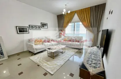 Apartment - 1 Bedroom - 2 Bathrooms for rent in Al Rasheed Tower 5 - Al Taawun Street - Al Taawun - Sharjah