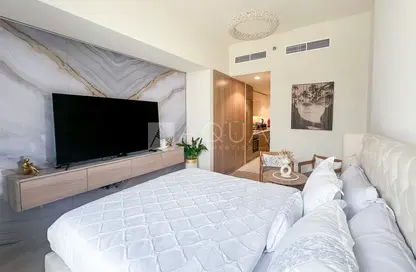 Apartment - Studio - 1 Bathroom for rent in AZIZI Riviera 48 - Meydan One - Meydan - Dubai