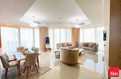 Living / Dining Room image for: Apartment - 2 Bedrooms - 3 Bathrooms for sale in Opera Grand - Burj Khalifa Area - Downtown Dubai - Dubai, Image 1