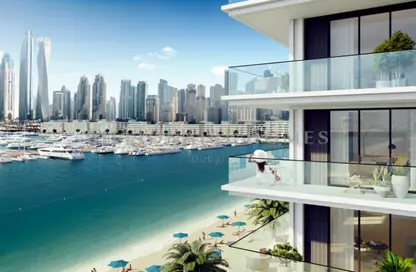 Apartment - 4 Bedrooms - 5 Bathrooms for sale in Beach Mansion - EMAAR Beachfront - Dubai Harbour - Dubai