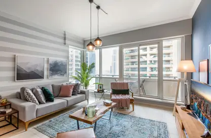 Apartment - 1 Bedroom - 1 Bathroom for rent in Al Majara 1 - Al Majara - Dubai Marina - Dubai