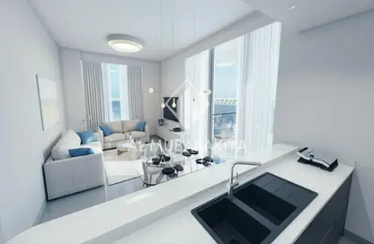 Living Room image for: Apartment - 2 Bedrooms - 2 Bathrooms for sale in Gateway Residences - Mina Al Arab - Ras Al Khaimah, Image 1