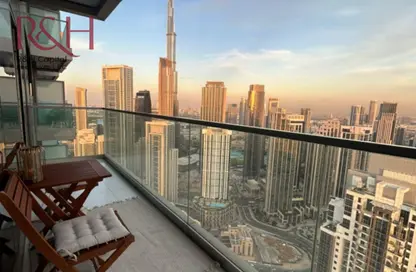 شقة - غرفة نوم - 2 حمامات للايجار في فندق ومساكن برج باراماونت - الخليج التجاري - دبي