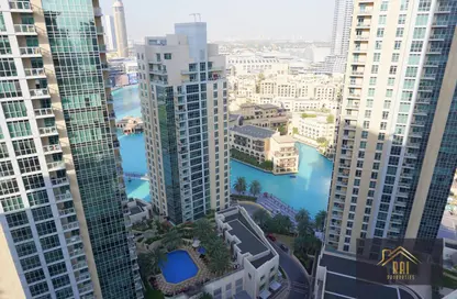 Outdoor Building image for: Apartment - 3 Bedrooms - 3 Bathrooms for sale in Boulevard Central Tower 1 - Boulevard Central Towers - Downtown Dubai - Dubai, Image 1