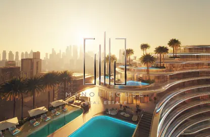 Apartment - 1 Bedroom - 2 Bathrooms for sale in Binghatti Aquarise - Business Bay - Dubai
