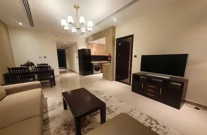 صورة لـ غرفة المعيشة / غرفة الطعام شقة - غرفة نوم - 2 حمامات للبيع في برج ايليت ريزيدينس - دبي وسط المدينة - دبي ، صورة رقم 1