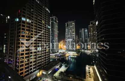 شقة - غرفة نوم - 2 حمامات للايجار في برج أيكون 2 - (JLT) مجمع L - أبراج بحيرة الجميرا - دبي