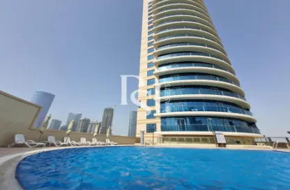 Apartment - 1 Bathroom for rent in Julphar Residence - Al Reem Island - Abu Dhabi