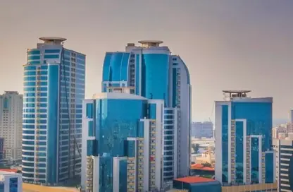 Apartment - 2 Bedrooms - 2 Bathrooms for sale in Orient Tower 2 - Orient Towers - Al Bustan - Ajman
