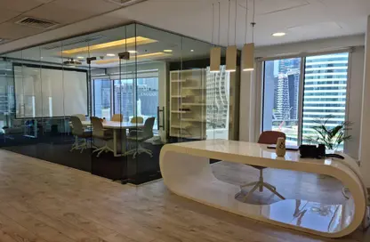 Living / Dining Room image for: Office Space - Studio for sale in Fifty One Tower - Business Bay - Dubai, Image 1