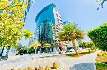 Outdoor Building image for: Apartment - 1 Bedroom - 2 Bathrooms for rent in Tower 2 - Al Bustan Complex - Al Aman - Abu Dhabi, Image 1