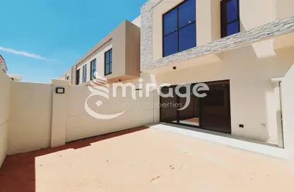 Terrace image for: Townhouse - 3 Bedrooms - 4 Bathrooms for rent in Aldhay at Bloom Gardens - Bloom Gardens - Al Salam Street - Abu Dhabi, Image 1