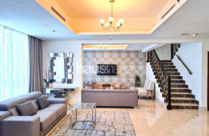 Apartment - 4 Bedrooms - 6 Bathrooms for rent in Barcelo Residences - Dubai Marina - Dubai