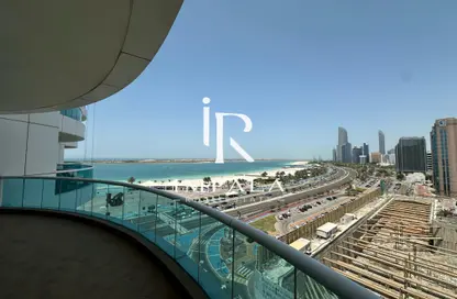 دوبلكس - 3 غرف نوم - 4 حمامات للايجار في برج بالغيلم - شارع الكورنيش - أبوظبي