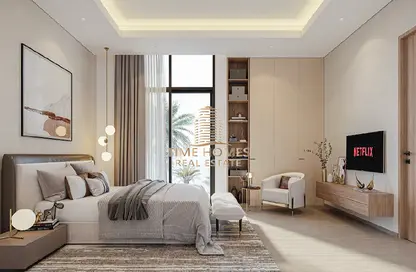 صورة لـ غرفة- غرفة النوم تاون هاوس - 3 غرف نوم - 4 حمامات للبيع في مروج الفرجان - الفرجان - دبي ، صورة رقم 1