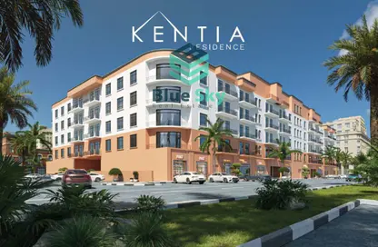 Apartment - 2 Bedrooms - 2 Bathrooms for sale in Kentia - Ajman Uptown Villas - Ajman Uptown - Ajman