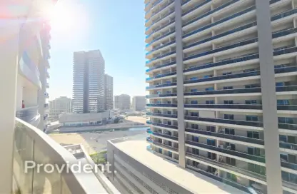 Apartment - Studio - 1 Bathroom for rent in Hera Tower - Dubai Sports City - Dubai
