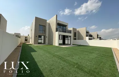 Outdoor House image for: Villa - 3 Bedrooms - 4 Bathrooms for rent in Golf Links - EMAAR South - Dubai South (Dubai World Central) - Dubai, Image 1