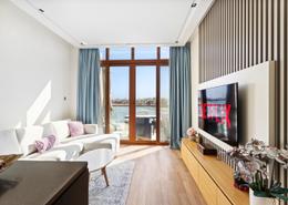 Living Room image for: Studio - 1 bathroom for rent in Palm Views West - Palm Views - Palm Jumeirah - Dubai, Image 1
