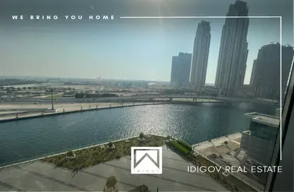 Water View image for: Office Space - Studio for rent in The Citadel Tower - Business Bay - Dubai, Image 1