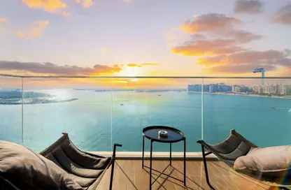 Apartment - 2 Bedrooms - 2 Bathrooms for rent in Beach Isle - EMAAR Beachfront - Dubai Harbour - Dubai