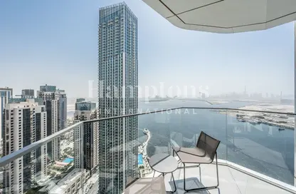 Balcony image for: Apartment - 3 Bedrooms - 4 Bathrooms for sale in Address Harbour Point Tower 1 - Address Harbour Point - Dubai Creek Harbour (The Lagoons) - Dubai, Image 1