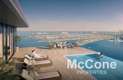 Apartment - 1 Bedroom - 1 Bathroom for sale in Seapoint - EMAAR Beachfront - Dubai Harbour - Dubai